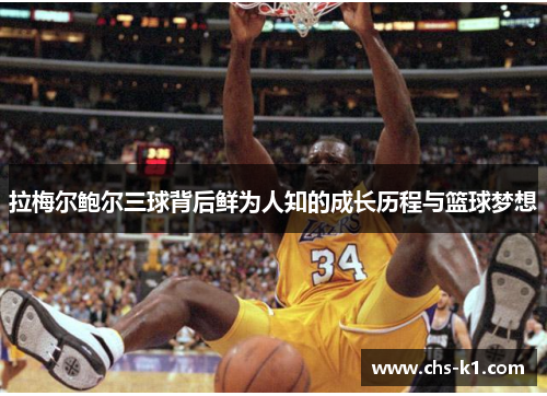 拉梅尔鲍尔三球背后鲜为人知的成长历程与篮球梦想