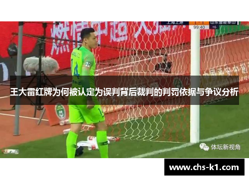 王大雷红牌为何被认定为误判背后裁判的判罚依据与争议分析